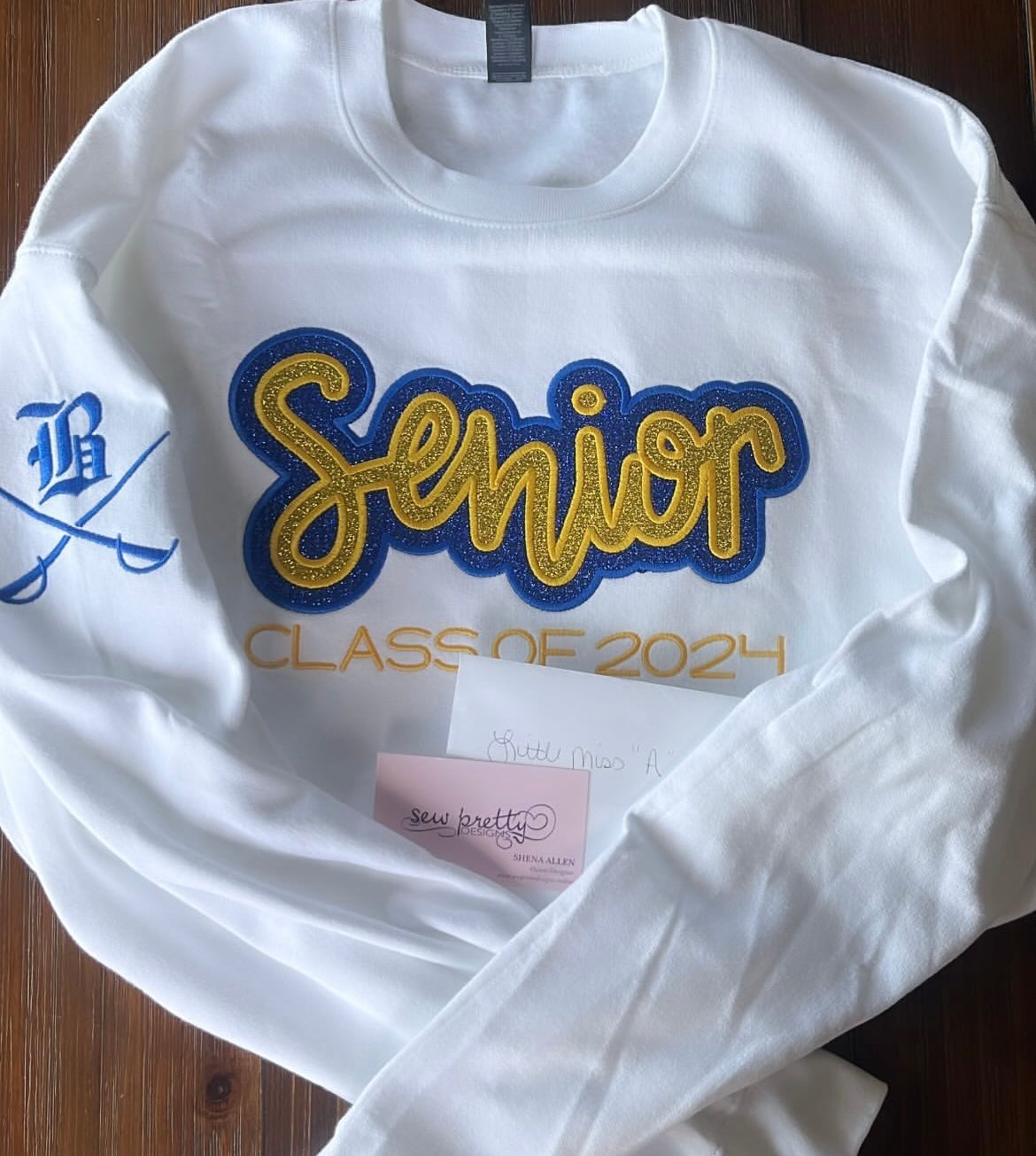 Senior Keepsake Sweatshirts (Embroidered)