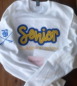 Senior Keepsake Sweatshirts (Embroidered)