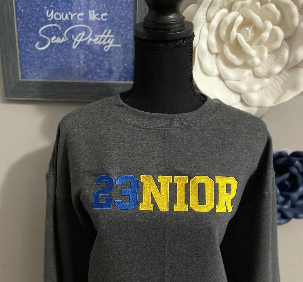 Senior Keepsake Sweatshirts (Embroidered)